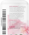 MyoInositol and DChiro Inositol 2050Mg 240 Veggie Capsules + Vitamin C Folate Dim and Coq10 Inositol Supplement For Women 401 Ratio Hormonal Balance and Ovarian Support Filler