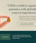 Gaia Herbs Turmeric Supreme Extra Strength Gummies Supports Swelling Relief To Help Maintain An Active Lifestyle Lemon Ginger Flavor 60 Vegan Organic Gummies (20Day Supply)