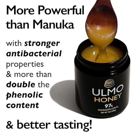 Ulmo Honey - More Powerful than Manuka | & Smoother Tasting - 12oz