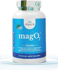 Nbpure Mago7 Natural Colon Cleanse & Detox Occasional Constipation Relief Stool Softening & Bloating Support For Men & Women Ozonated Magnesium Oxide 180 Capsules