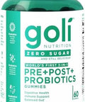 Goli Zero Sugar Pre Post Probiotic Gummies. World'S First 3-In-1 Gluten- Vegan Non-Gmo And Gelatin-. (1)