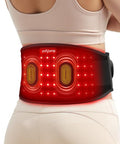 Comfytemp Cordless Red Light Therapy Massage Belt With Vibration For Back Wearable Fsa Eligible Hsa Near Infrared Lower Back Massager Portable Birthday Mothers Day s For Women Mom 660Nm & 850Nm