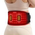 Comfytemp Cordless Red Light Therapy Massage Belt With Vibration For Back Wearable Fsa Eligible Hsa Near Infrared Lower Back Massager Portable Birthday Mothers Day s For Women Mom 660Nm & 850Nm