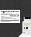 Nutrabio Vitamin D3 K2 5000 Iu D3 As Cholecalciferol With Vitamin K2 As Mena-Q Mk7 (180Mcg) Support Bone And Heart Health Non-Gmo Gluten Free Lactose Free 60 Vegetable Capsules