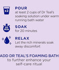 Dr Teal'S Pure Epsom Magnesium Salt Soak And Foaming BathSoothe & Sleep With Lavender Essential OilsDuo Pack