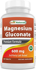 Best Naturals Magnesium Oxide 500Mg 360 Tablets 1 Year Supply Magnesium For Immune Support Muscle Recovery Leg Cramps Relaxation
