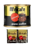 AFRICAFE Organic Instant Coffee Unique - Premium Tanzania coffee - blend of 100% Robusta & Arabica bean - 50g Can
