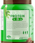 Terra Kai Organics Juce Organic Plantbased Protein Powder " Chocolate Premium Organic Protein Blend Brown Rice & Pumpkin Proteins Superfood & Antioxidant Rich With Kale Spinach Blueberry By Terra Kai Organics