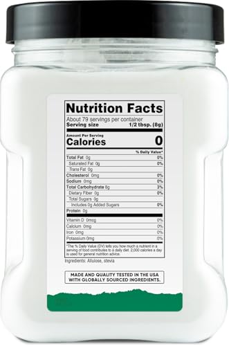 Nutricost Pantry Stevia With Allulose (1.4 Pound) Natural Sweetener GlutenFree GMOFree