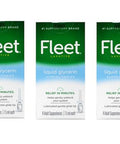 Fleet Marble Medical Fleet Liquid Glycerin Suppositories 4 Each (Pack Of 3)