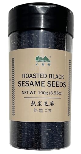Roasted Black Sesame Seeds 100g (3.53 oz)