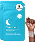 The Good Patch Slumber Sleep Patch Support Melatonin Sustained Release Natural Patch With Ltheanine Magnesium Tart Cherry Extract Plant Powered Wearable Wellness (16 Total Patches)