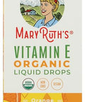 Mary Ruth's Vitamin E Drops Organic 2 Fl Oz