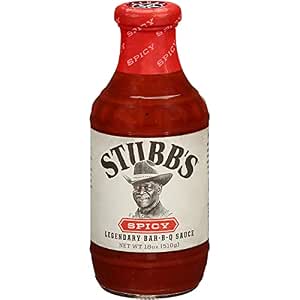 Stubb's Spicy BBQ Sauce, 18 oz