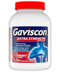 Gaviscon Extra Strength Cherry Chewable Tablet For Fast-Acting Heartburn Relief 100 Count