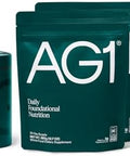Ag1 Greens Powder Refill Pouch " 75 Vitamins Multivitamin & Probiotic Gut Health Support Vegan Keto Gluten Athletic Greens Supplement Pouch Only Classic Formula
