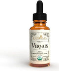 Khroma Herbal Products Organic Vervain - 650 MG Per Serving - 2 Oz Liquid in Glass Bottle USDA Organic Vegan Kosher 3rd Party Tested