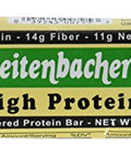 Seitenbacher Chocolate Covered Protein Bar Vanilla 2.1 Ounce (Pack Of 12)