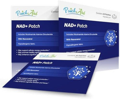 Nad+ Topical Patch By Patchaid 30-Day Supply