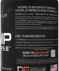 Bucked Up Pump-Ocalypse Raspberry Lemonade Nitric Oxide And L Arginine Supplement Citrulline Malate Glycerpump Ultimate N.O. Booster Lean Muscle Support Blood Flow Vascularity Hydration Endurance