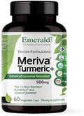 Emerald Labs Meriva Turmeric Plus - Meriva Turmeric, Pureway-C Vitamin C & Optimsm - Supports Joint Health & Immune Response - 60 Vegetable Capsules (Up To 60-Day Supply)