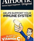 Airborne Citrus Chewable Tablets 32 Count 1000Mg Of Vitamin C Immune Support Supplement (Packaging May Vary) ( Pack Of 6)