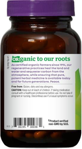 Oregon'S Wild Harvest Organic Oregon Grape Berberine Supplement 1140 Mg 90 Count