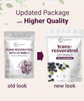 Micro Ingredients Pure Trans-Resveratrol Powder With Vitamin E 5 Ounce 2 In 1 Formula Micronized Powder For Better Absorption Premium Resveratrol Supplement Super Antioxidant