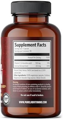 Pure Lab Vitamins Carbonyl Iron 90 VegiCaps