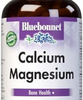 Bluebonnet Nutrition Calcium & Magnesium Bone Health Soy Gluten Nongmo Vegan Kosher Parve 180 Vegetable Capsules 60 Servings