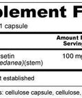 Fisetin Best Value 100mg 90 Capsules Novusetin Supplement for Memory Focus Brain Health Gluten NonGMO Vegan