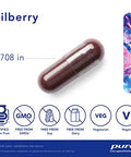 Pure Encapsulations Bilberry 160 mg 120 vegcaps
