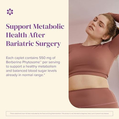 Barimelts Berberine Phytosome 550Mg For Glp-1 Users And Bariatric Patients - Metabolism Support - 60 Smooth-Coated Caplets (1-Month Supply)ÃƒÂ¢Ã¢â€šÂ¬Ã¢â‚¬Â¹