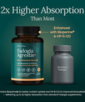 Etta Vita Organic Fadogia Agrestis For Natural Test Support (2X More Pure 60Ct 600Mg