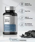 Horbaach Chelated Zinc Supplement 100mg 250 Tablets High Potency and Superior Absorption Vegetarian NonGMO Gluten Free