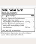 Thorne - Metabolic Health - Bergamot & Curcumin Phytosome Supplement To Aid Weight Management - Supports Healthy Fat Metabolism To Promote A Healthy Liver - Third-Party Certified 120 Capsules