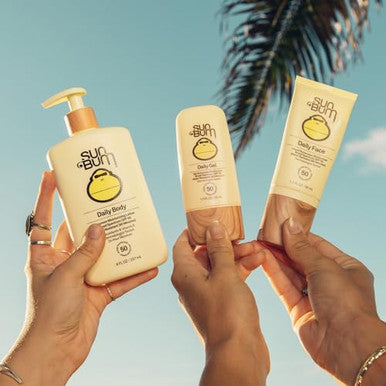 Sun Bum Daily Spf 50 Face Sunscreen Broad Spectrum Moisturizing Facial Sunblock With Vitamin E Travel Friendly 1.7 Oz