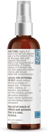 GuruNanda Magnesium Oil Spray (2 Fl Oz) Topical Magnesium Spray with Natural Essential Oils and Aloe Vera Helps with Muscle Soreness and Relaxation CrueltyFree