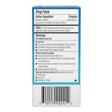 Alaway Bauch & Lomb Eye Itch Relief Drops (Pack Of 6)