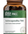 Gaia Herbs Pro Ashwagandha 700 Healthy Immune Support Supplement Singleherb Formula With Organic Ashwagandha Vegan Gluten Soy 120 Liquid Phytocaps (60 Servings)