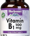 Bluebonnet Vitamin B1 100 Mg Vegetable Capsules 100 Count