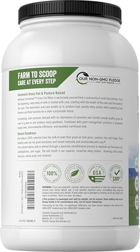 Carlyle Grass Fed Whey Protein Powder 33G