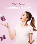 IvyBears Radiant Glow and Immune Gummies Vibrant Skin with VERISOL and Hyaluronic Acid + Daily Immunity with Vitamin C and Zinc Vegan 2Pack