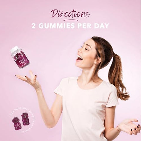IvyBears Vibrant Skin and Restful Sleep Gummies Hyaluronic Acid Collagen Melatonin LTheanine and Lemon Balm Vegan Beauty and Sleep Support 2Pack Bundle