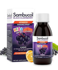 Sambucol Black Elderberry Syrup For Kids - Elderberry Liquid With Vitamin C For Kids No Artificial Flavors High Antioxidants Daily Wellness Support Berry Flavored 4 Fl Oz