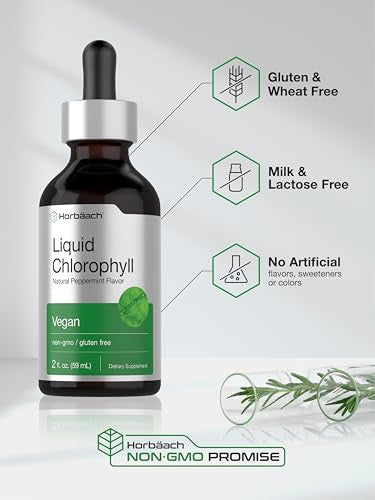 Horbaach Liquid Chlorophyll Drops 2 Fl Oz
