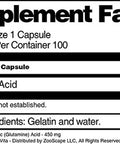 Terravita Glutamic (Glutamine) Acid - 450 Mg (100 Capsules, Zin: 513331)