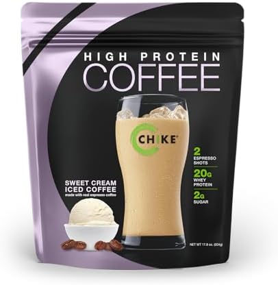 Chike Cinnamon High Protein Iced Coffee 20 G Protein 2 Shots Espresso 1 G Sugar Keto Friendly And Gluten 14 Servings (14.8 Ounce)
