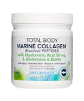 Natural Factors Total Body Marine Collagen Bioactive Peptides Powder For Healthy Skin Hair & Joints Unflavored 4.8 Oz