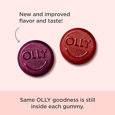 Olly Men'S Multivitamin Gummy Vitamins A C D E B Zinc Blackberry Flavor 45 Day Supply 90 Count